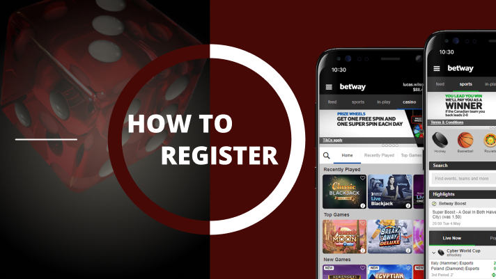 How to Register on Betway